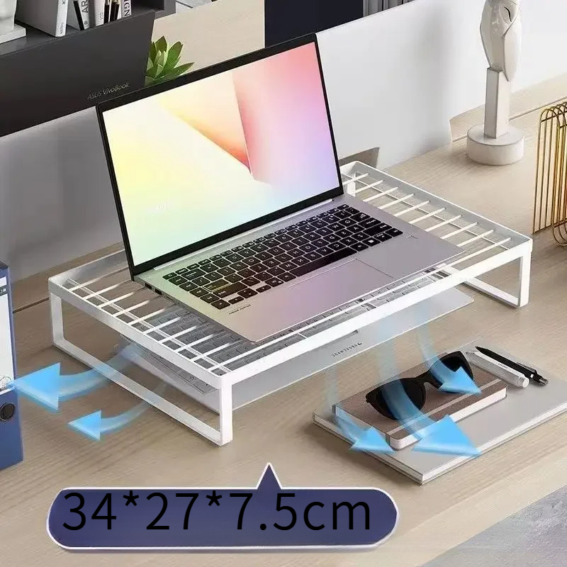 TK Soporte Para Portátil De Aluminio Ventilador De Refrigeración Estante De Almacenamiento Para Dormitorio Estandarizado De Computadora