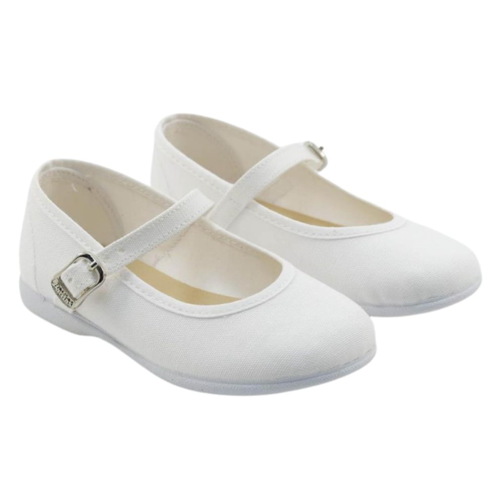 Merceditas Y Bailarinas marca Batilas modelo 10701 para niña en color blanco