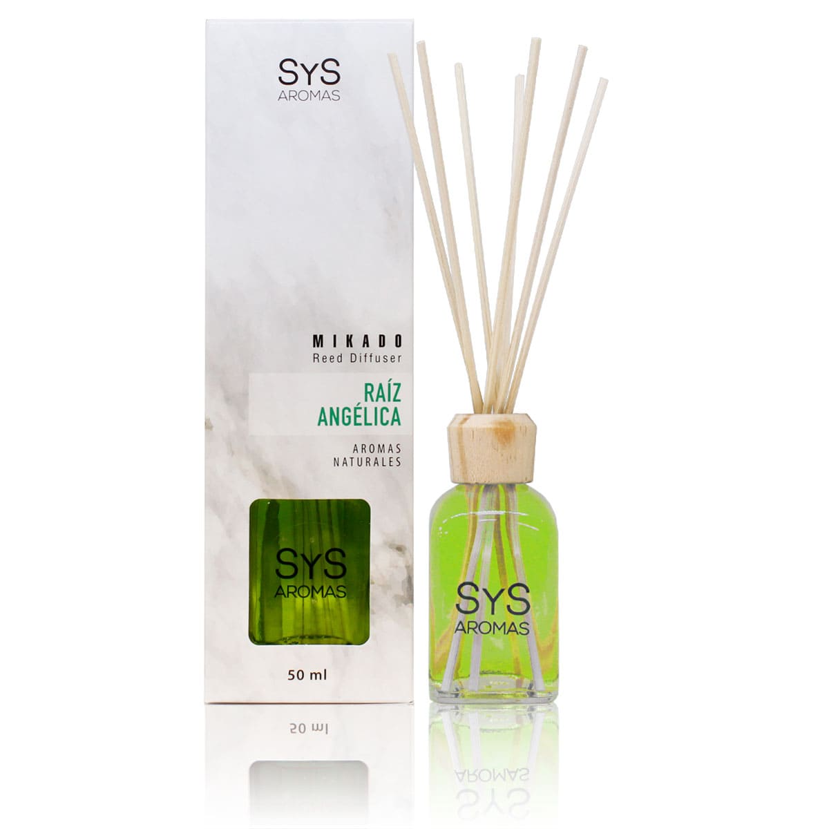 Ambientador Mikado SyS Manzana Acida 50ml Marmol Collection SYS Aromas
