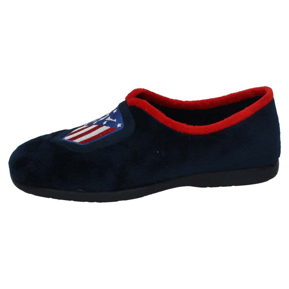 Zapatillas Casa marca ANDINAS para hombre en color marino. CHINELAS ATC. MADRID
