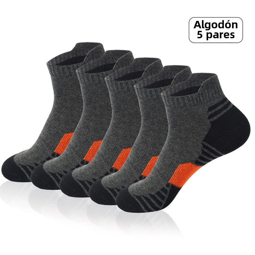 TK Calcetines De Pies Para Hombres 5/10 Pares Deportivos De Tobillo Transpirables Absorbentes De Sudor Para Correr Y Actividades Al Aire Libre