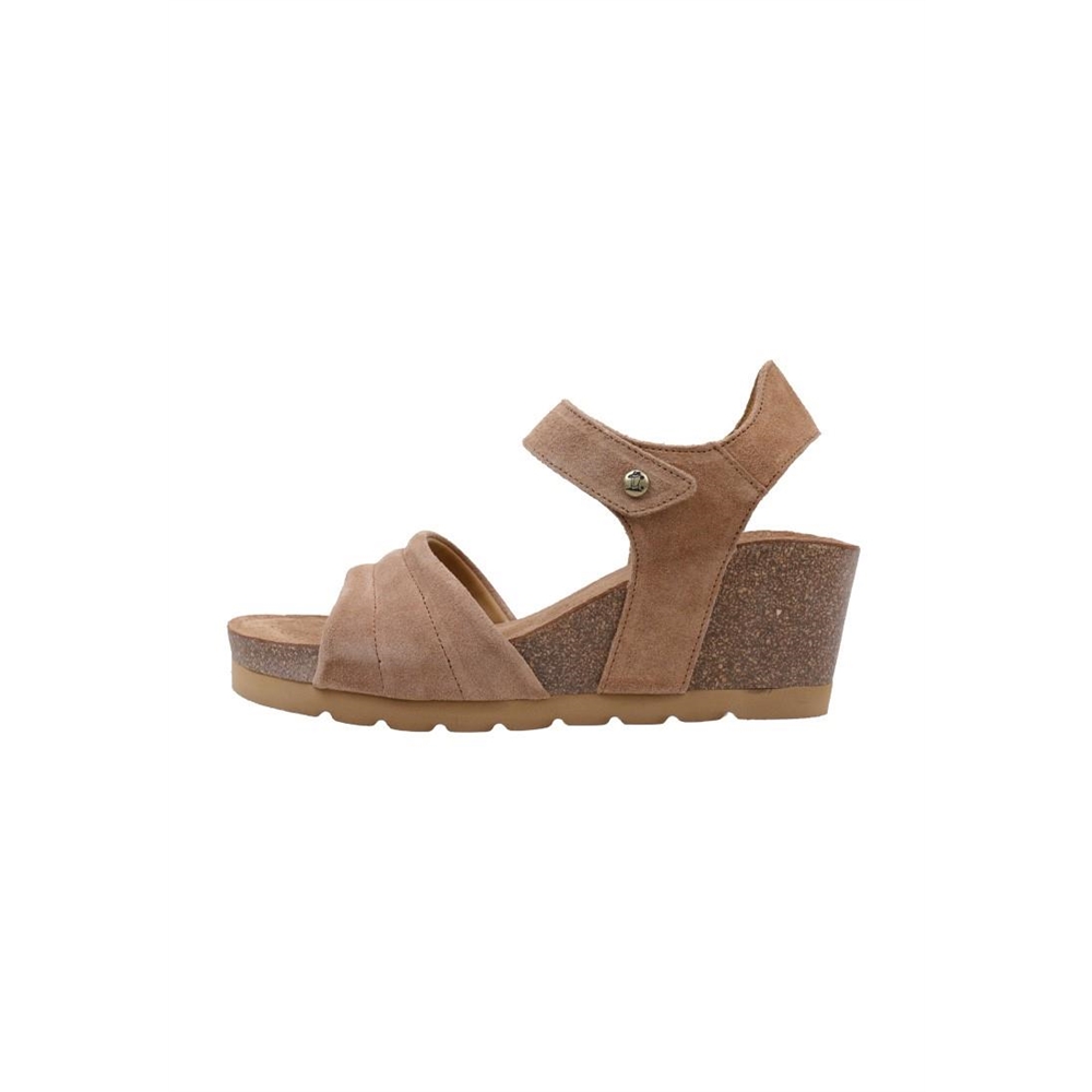 Panama Jack Valley Sandalia Con Cuña mujer Camel