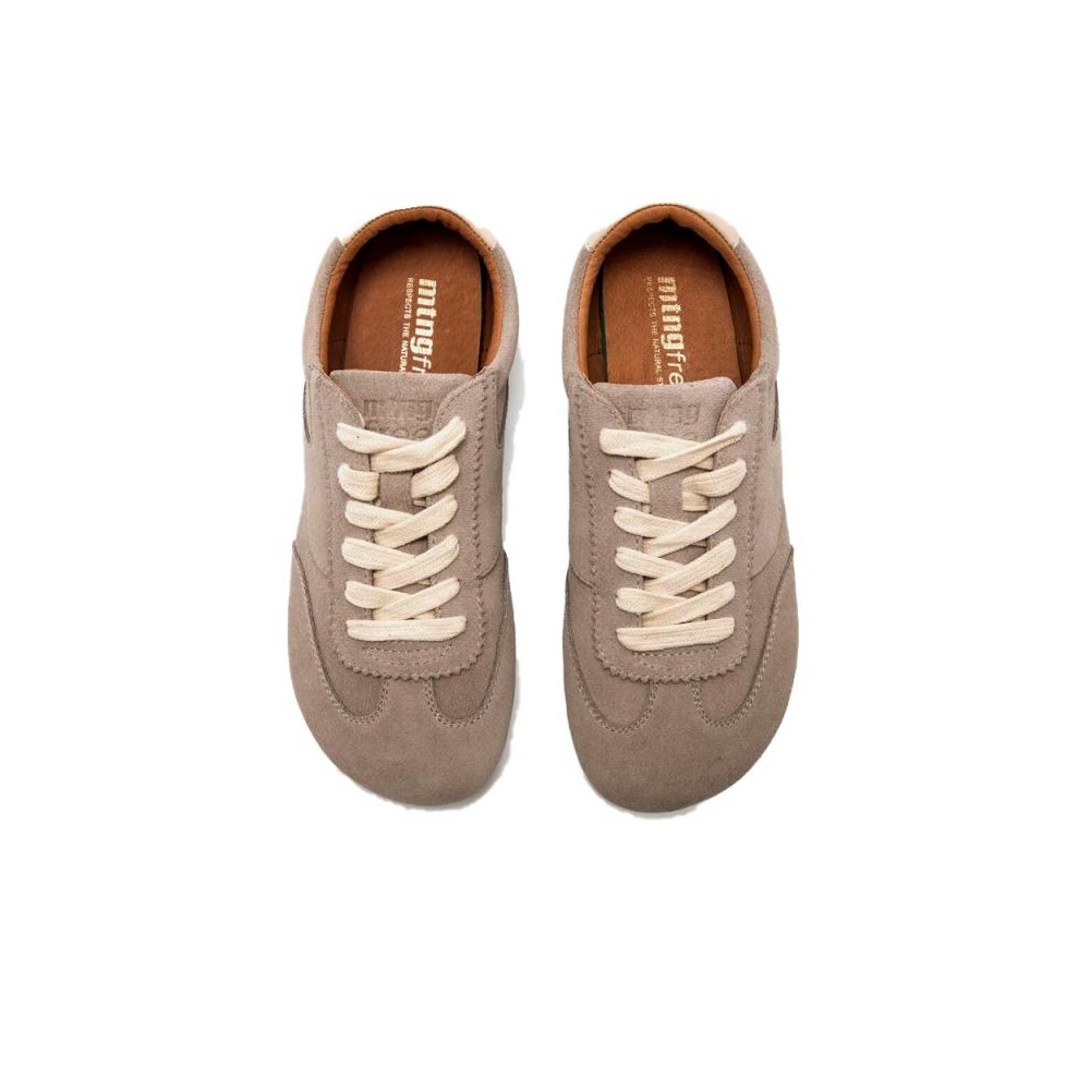 Mustang - Zapatillas casual mujer Free Mia 60958 barefoot con diseño minimalista, transpirables y ancho anatómico, gris elegante