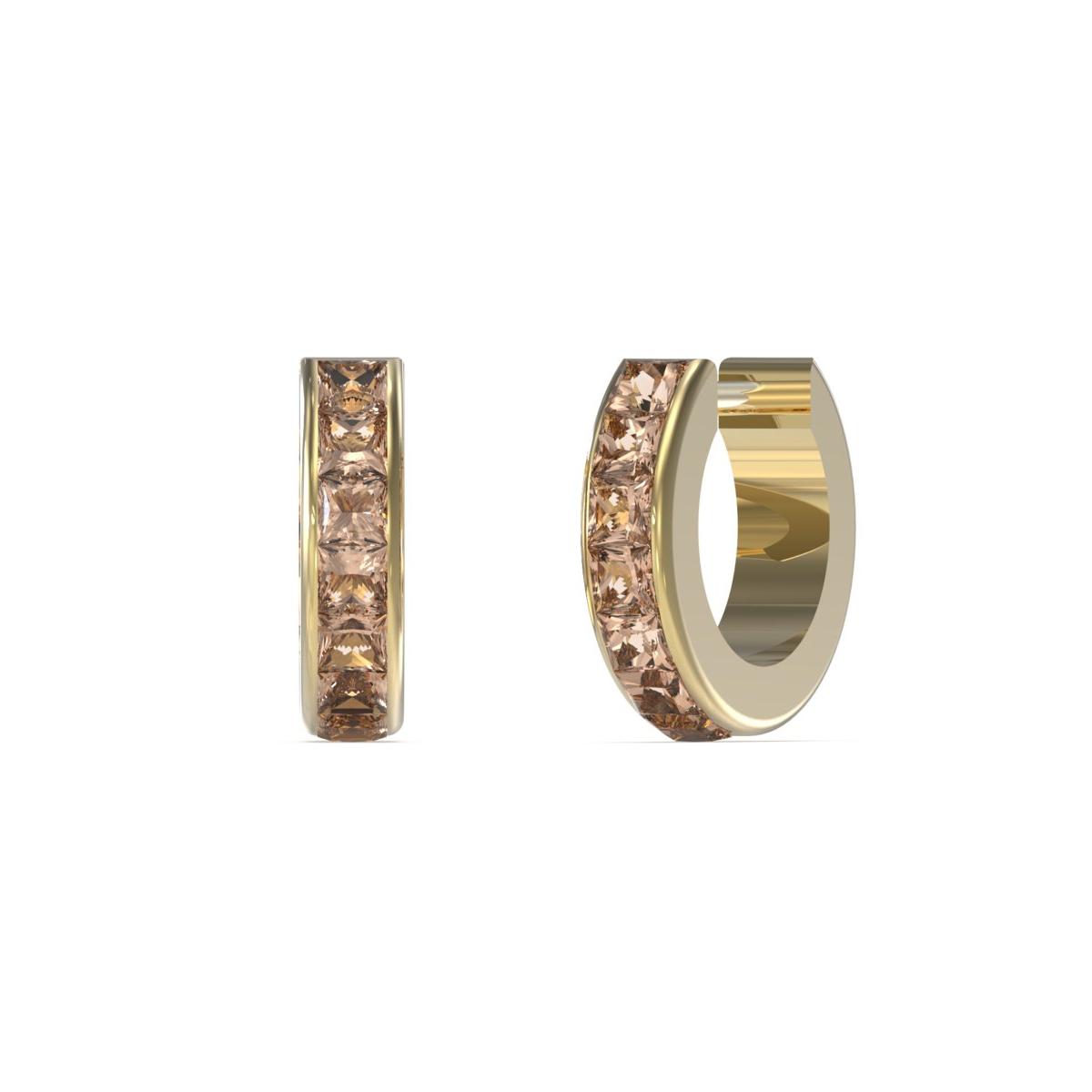 Guess Pendientes Mujer Huggie Me De Acero Dorado Jube03134jwygpet-u