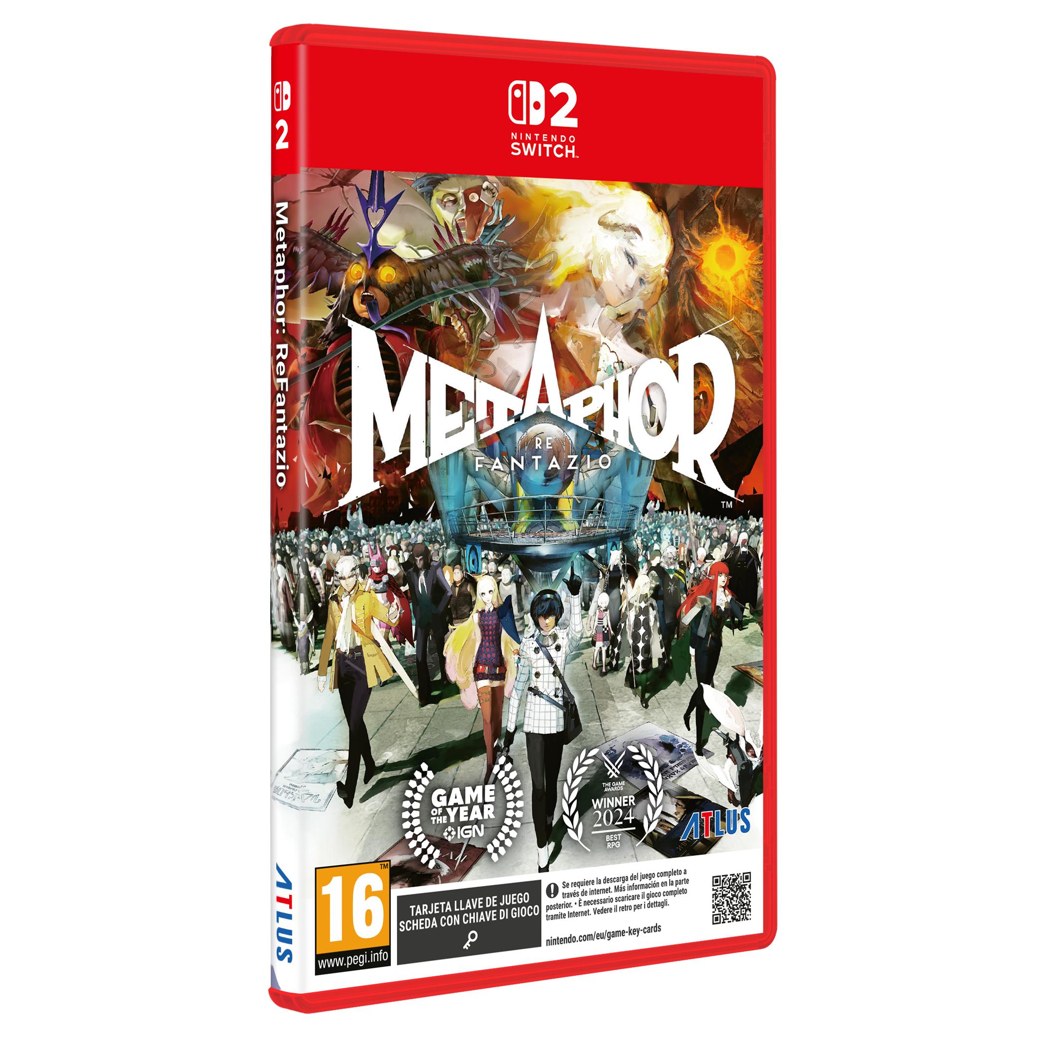 Metaphor ReFantazio - Nintendo Switch 2 - Nuevo precintado - PAL España - Plaion