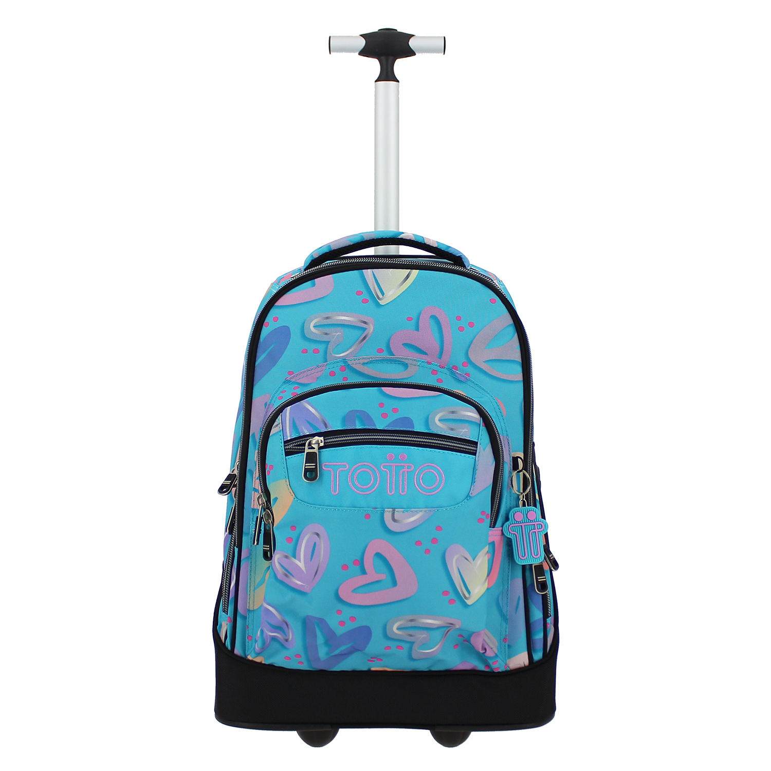 Totto Mochila escolar ruedas Papel Material: Poliéster 52 x 33 x 28 cm