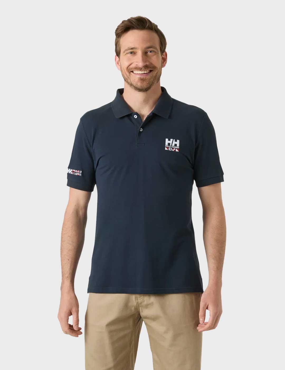 Helly Hansen Messina polo azul marino para hombre