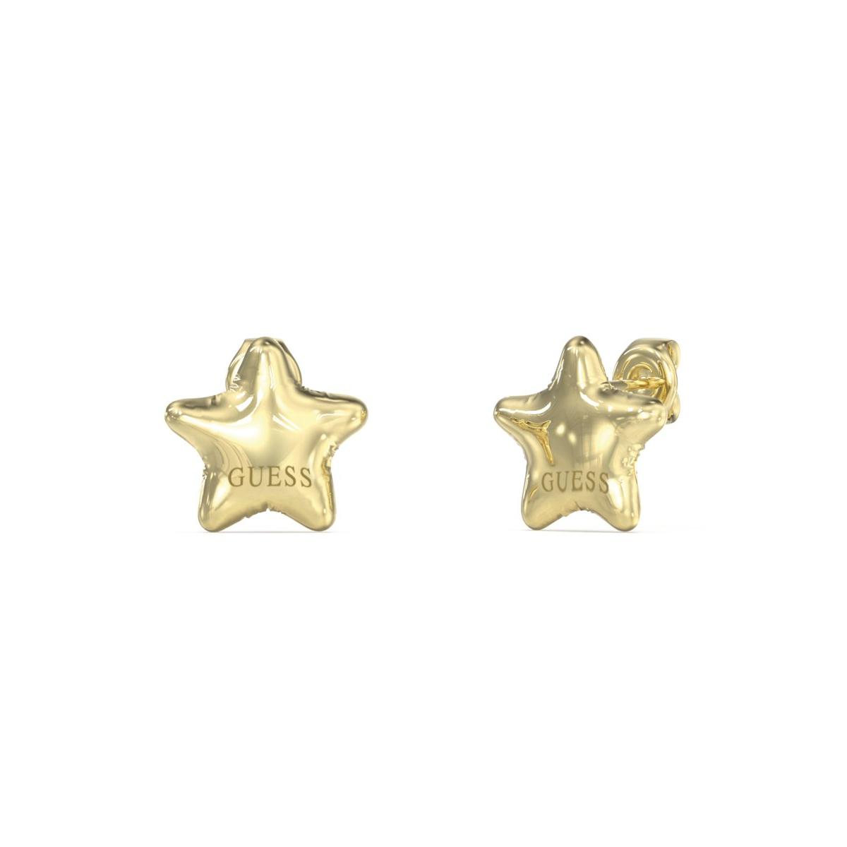Guess Pendientes Mujer Iconique De Acero Dorado Jube05547jwygt-u