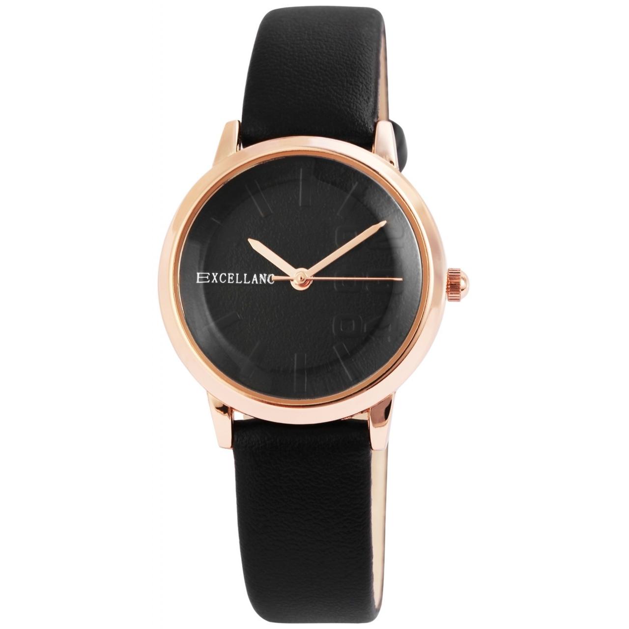 Reloj Excellanc® Senhora com Bracelete em Pele