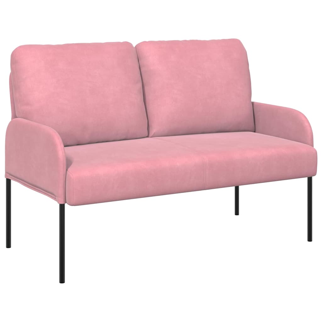 vidaXL Sofás con cojín 110cm Madera contrachapada Multicolor