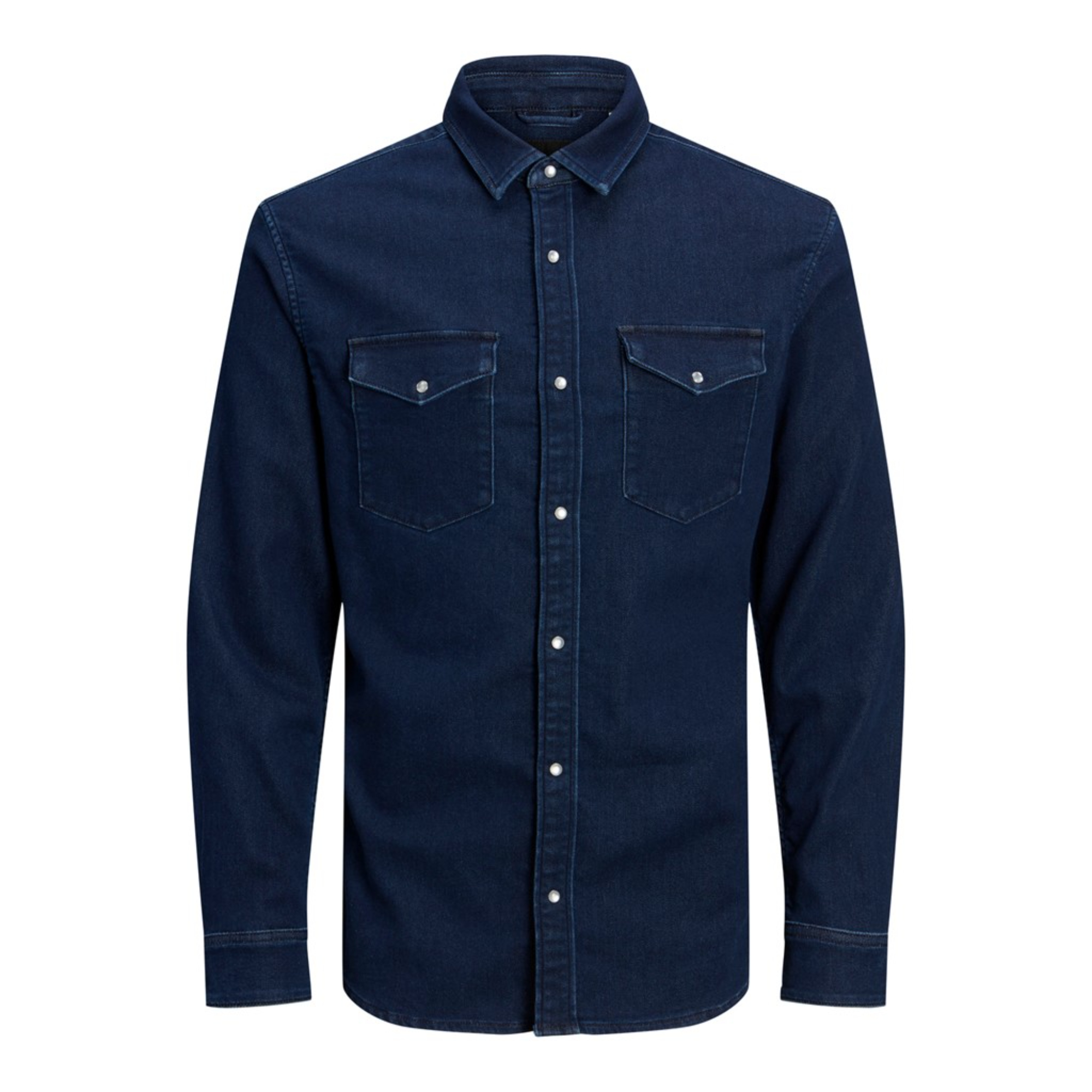 JACK&JONES Hombre Camisa Larga Corta Vestir Casual 28307