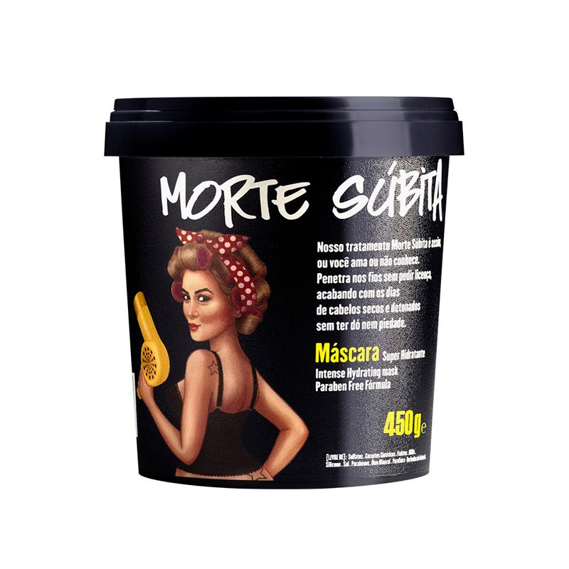 Mascarilla - Morte Subita 450G - Lola Cosmetics
