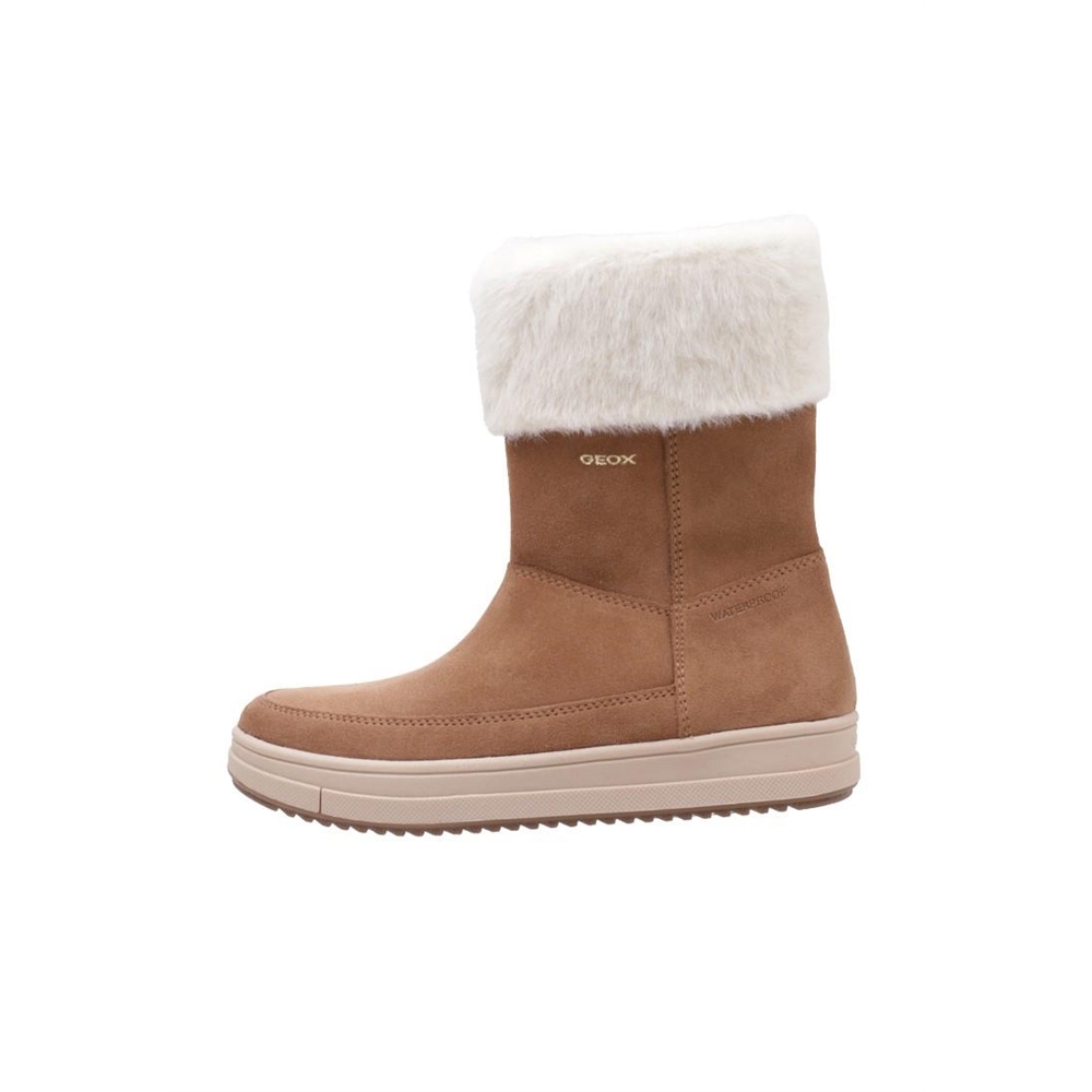 Geox J REBECCA GIRL WPF B Bota Esquimal niña Marrón