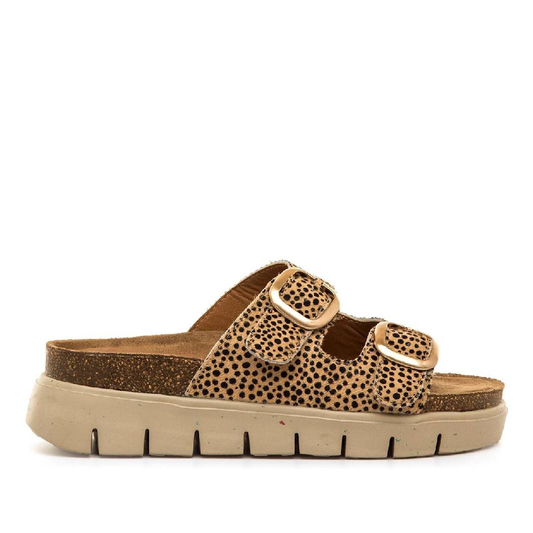 SANDALIAS DE MUJER MUSTANG LION MARRON 54160 62658