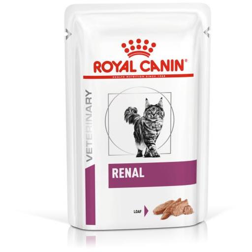 Royal Canin Comida Húmeda Paté Renal para Gatos - 12x85 gr