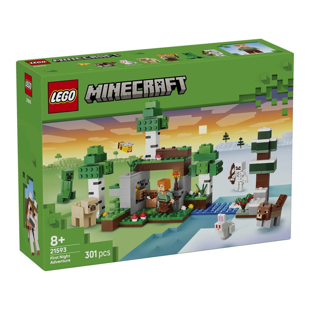 Lego Minecraft Aventura de la Primera Noche Lego minecraft LEGO