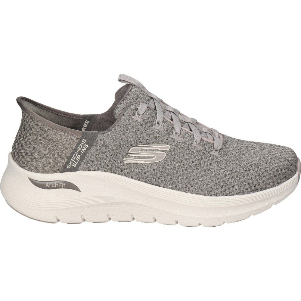 DEPORTIVAS SKECHERS 232462-TPE CABALLERO TAUPE