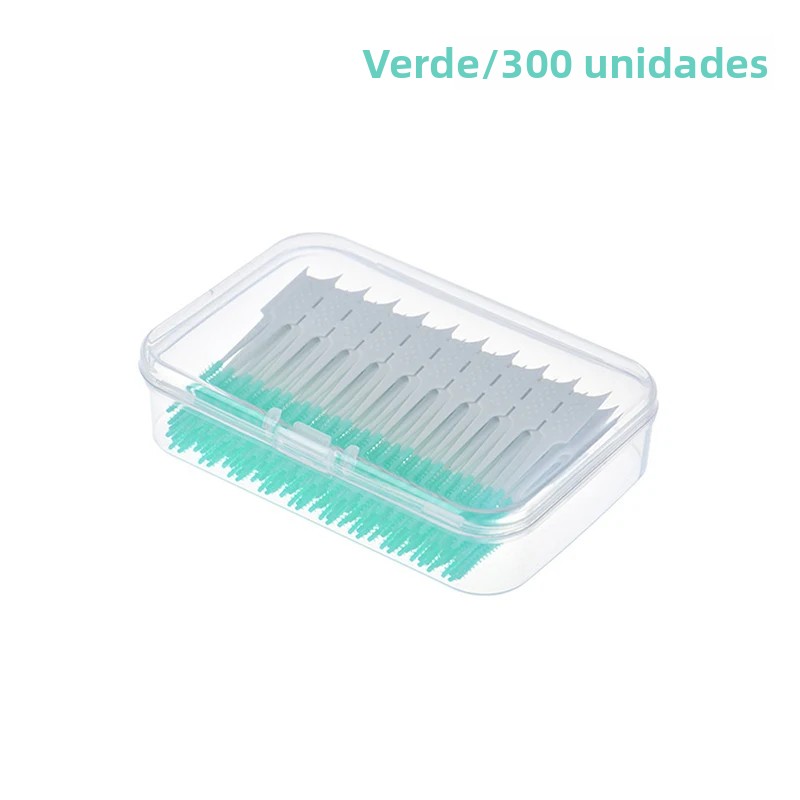TK Cepillos Interdentales De Silicona Para Limpieza Oral Bristles Suaves Cepillo Para Limpiar Entre Los Dientes Para Adultos