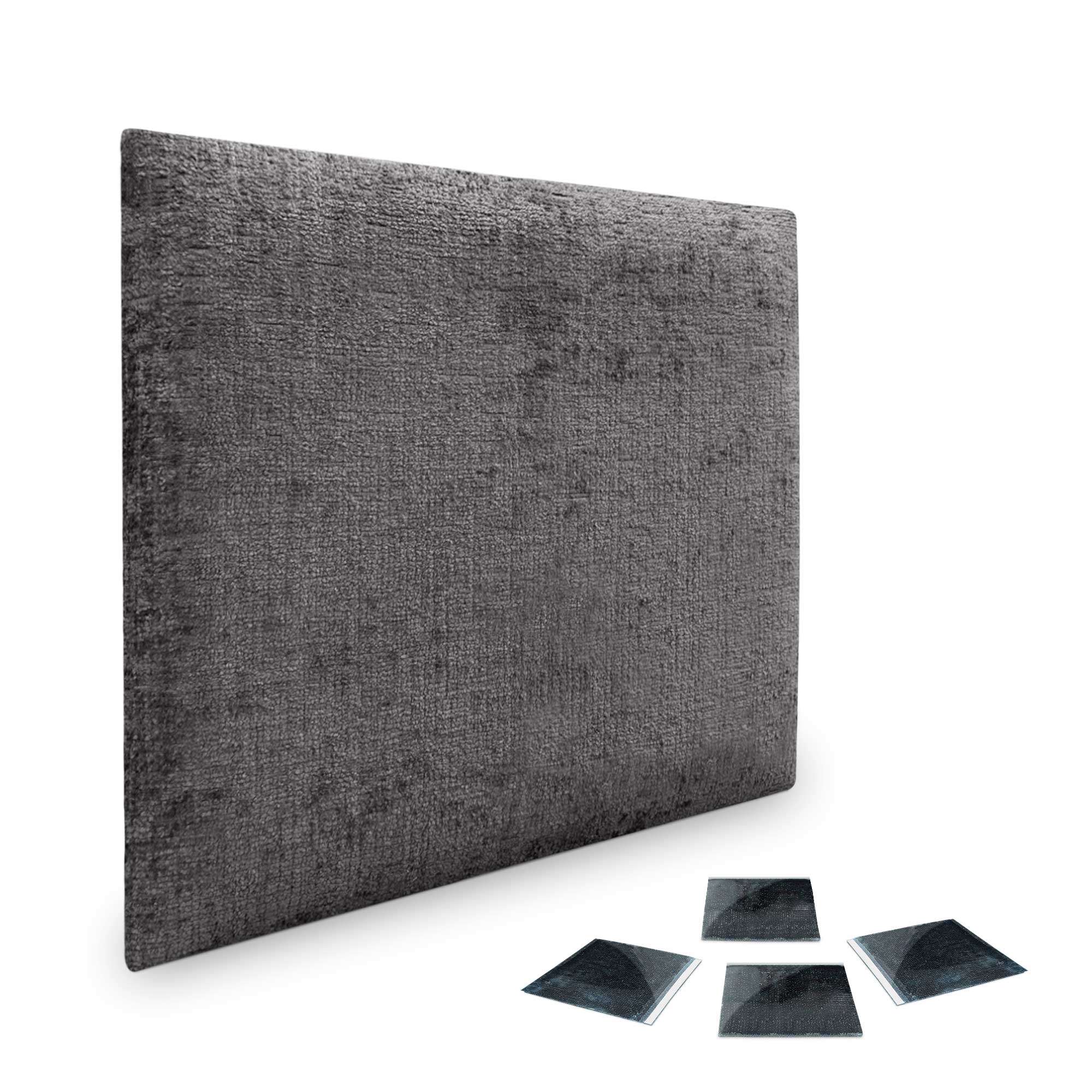 DHOME Paneles Tapizados de Lana Ecológica Autoadhesivos para Pared Acústicos Absorbentes Protección Impactos Cabeceros