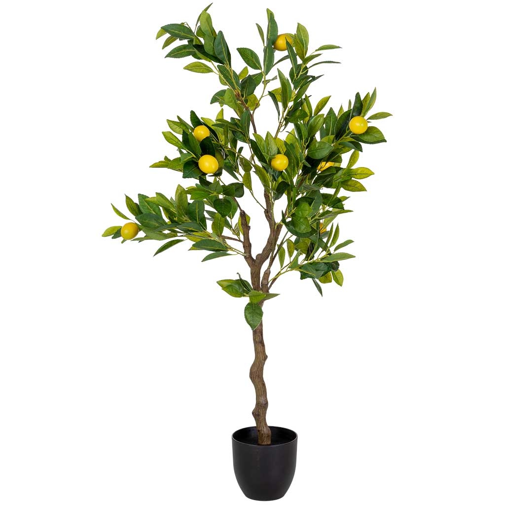 Wonderlust Deco - Limonero artificial decorativo verde 55x55x120 Verde 55x55x120ch cm