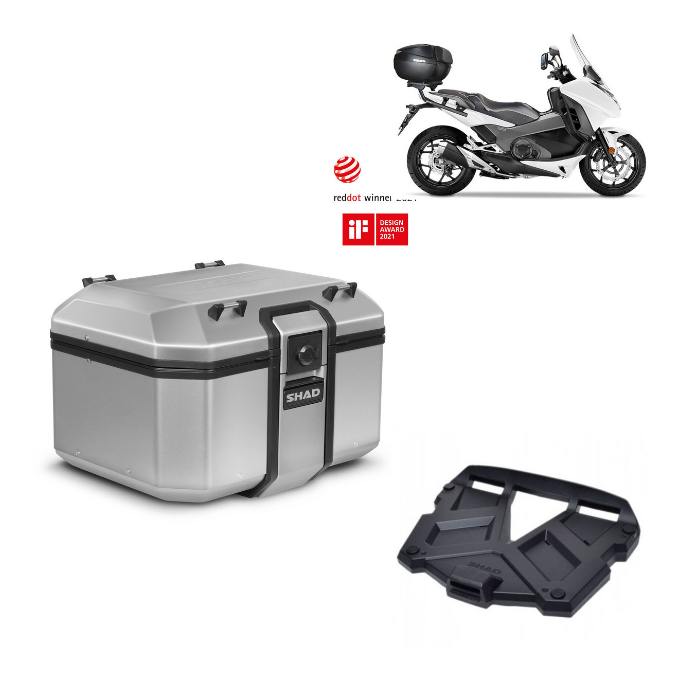 Baul Tr48 + Parrilla Terra Plástico + He KIT-566855