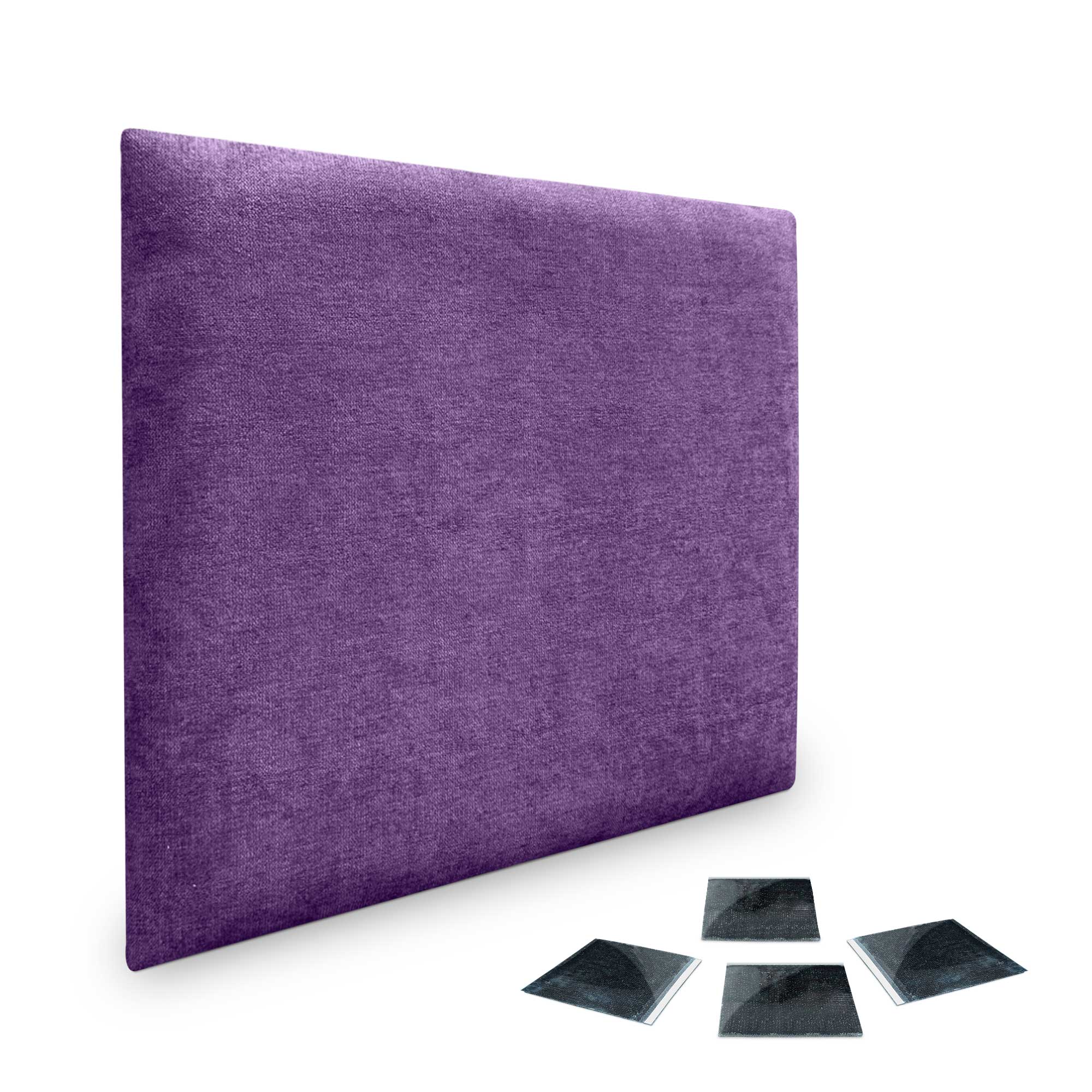 DHOME Juego de Paneles Tapizados de Tela Acualine Pack Autoadhesivos para Pared Acústicos Absorbentes Protección Tercera Gama de Colores