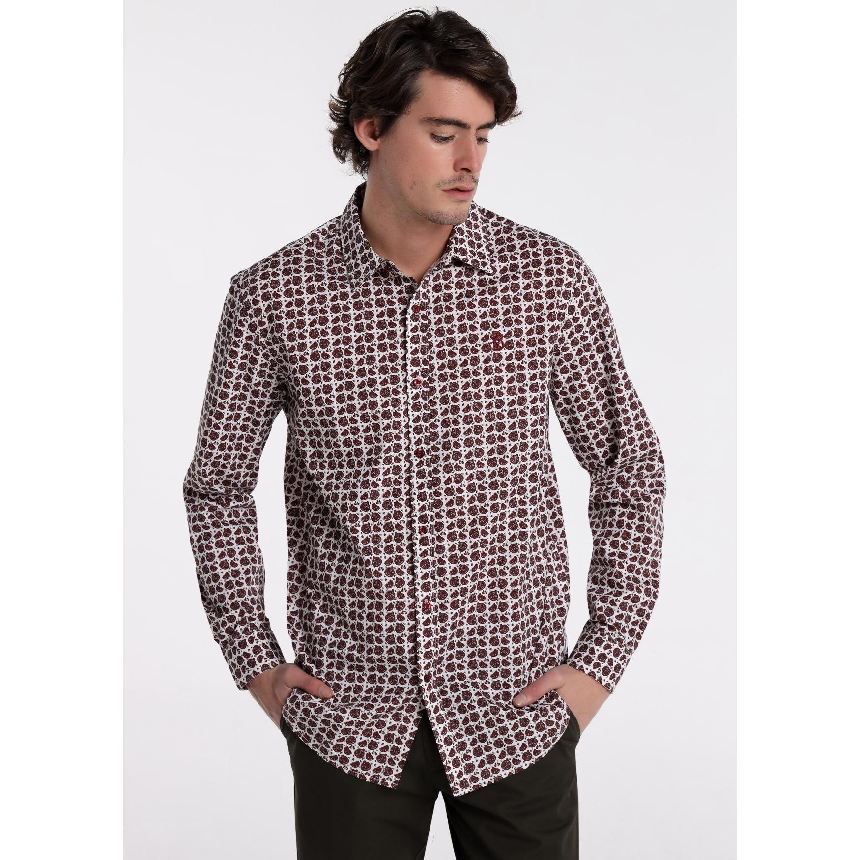 Camisa de manga larga con estampado