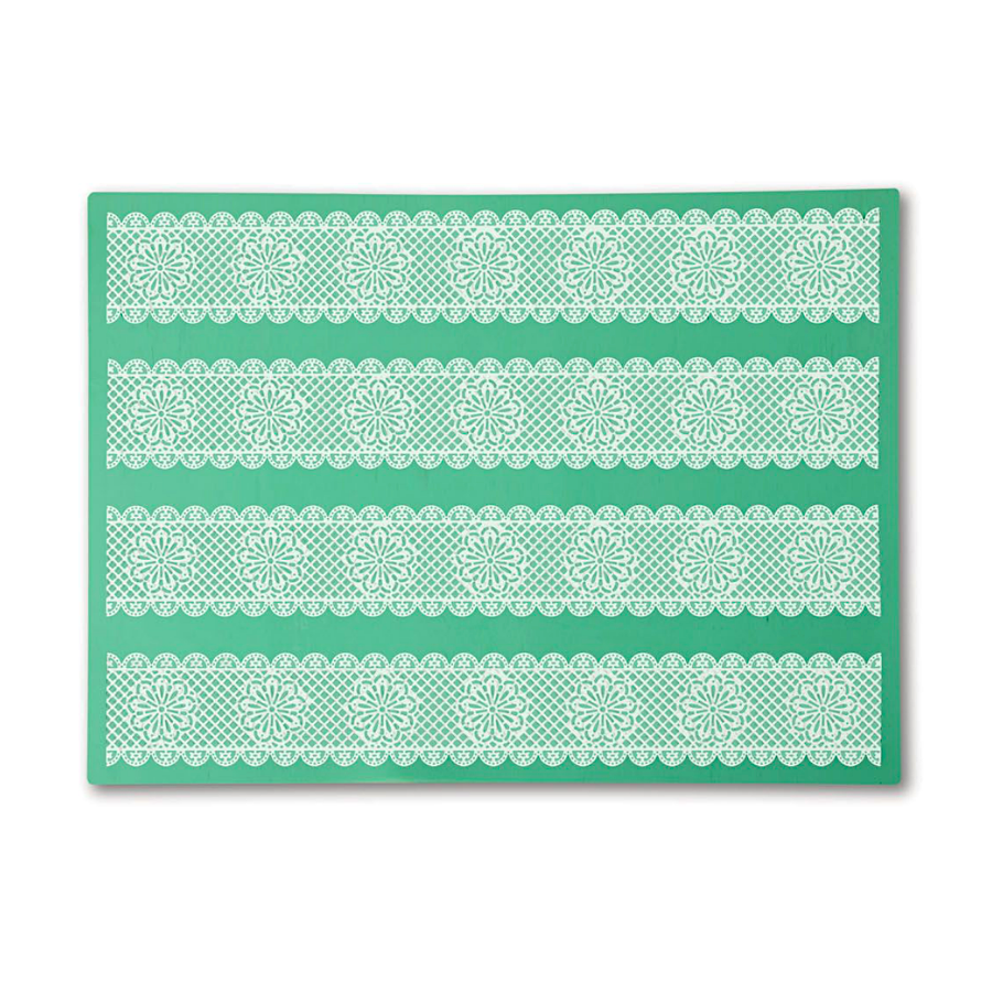 Glotomania - Tapete Silicona Para Cake Lace Pavoni N1