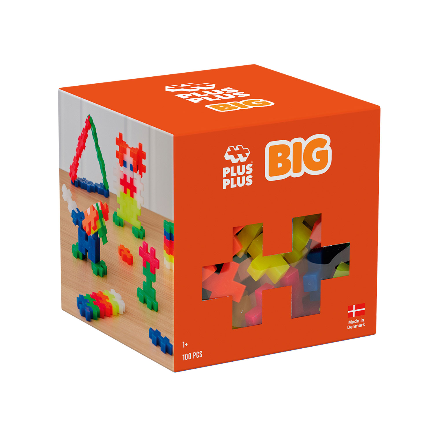Plus Plus Big Neon - Puzzle 5 Años Neon 100 Pcs Puzzles 5 Años O Más Rompecabezas Niños Juguetes Niños 5 Años O Más Juegos Educativos Niños 5 Años O Más