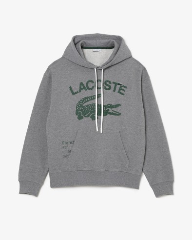 Sudadera Lacoste SH0107 - Hombre - Algodón y Elastano - Cómoda y Moderna