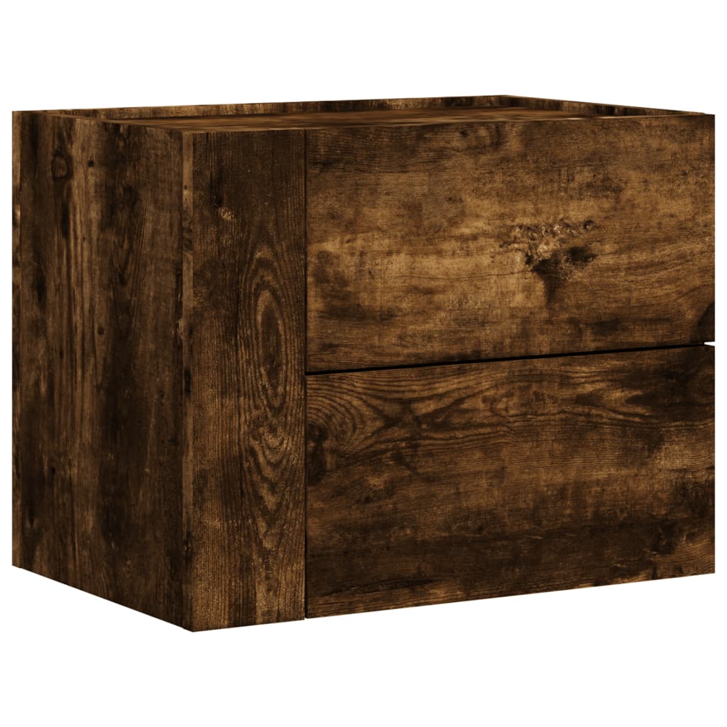 Vidaxl Mesita de Noche Montada en la Pared de 45x30x35 Cm - Blanco