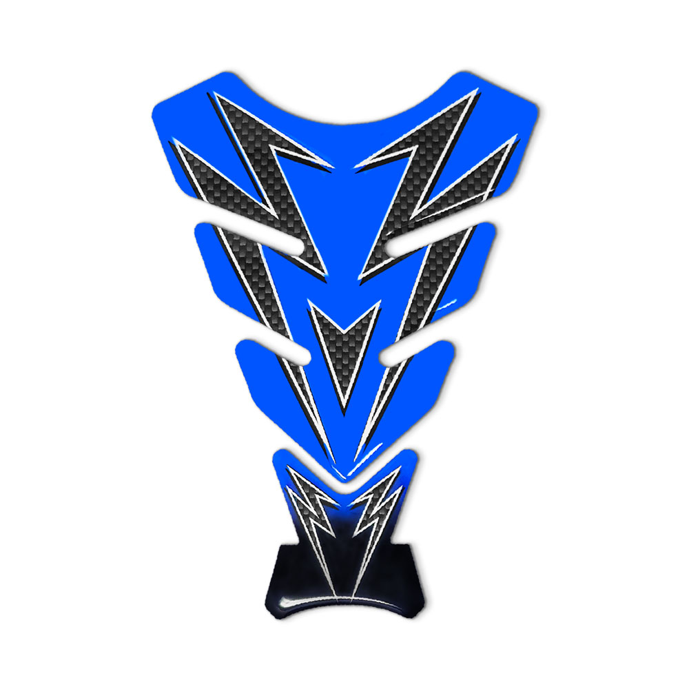 3D Pegatina para Moto Azul Color