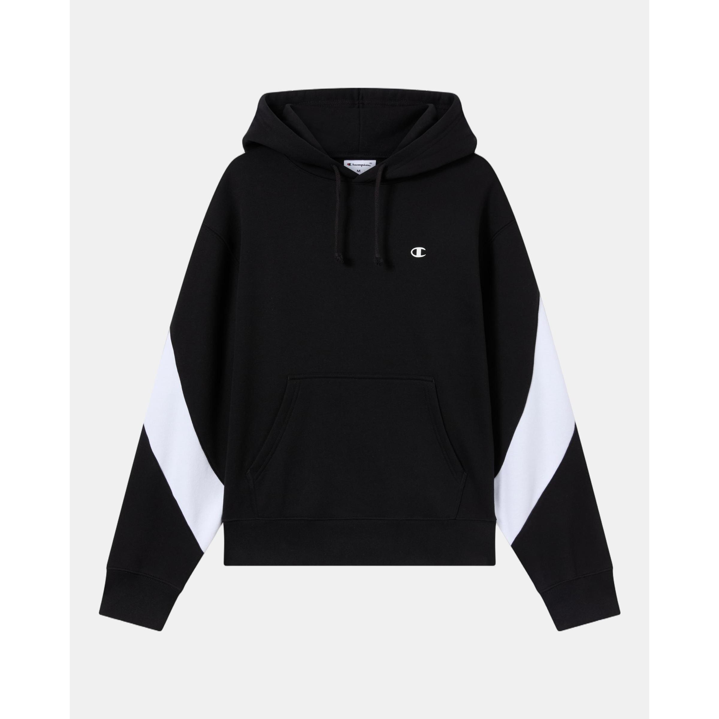 Sudadera Champion con capucha de algodón felpado para hombre, estilo deportivo clásico con bolsillo canguro