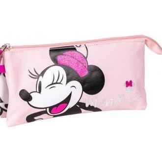 Cerdá Estuche Portatodo Organización Perfecta Minnie 3 Compartimentos Producto Oficial