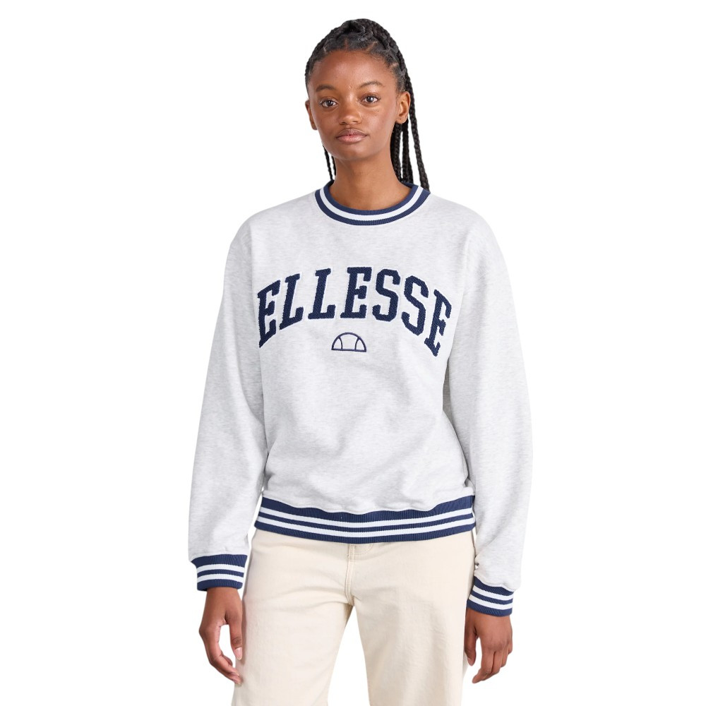 Sudadera Ellesse Federican Sweatsirt Gris Marl Sza22116-112 Hoodie Mujer