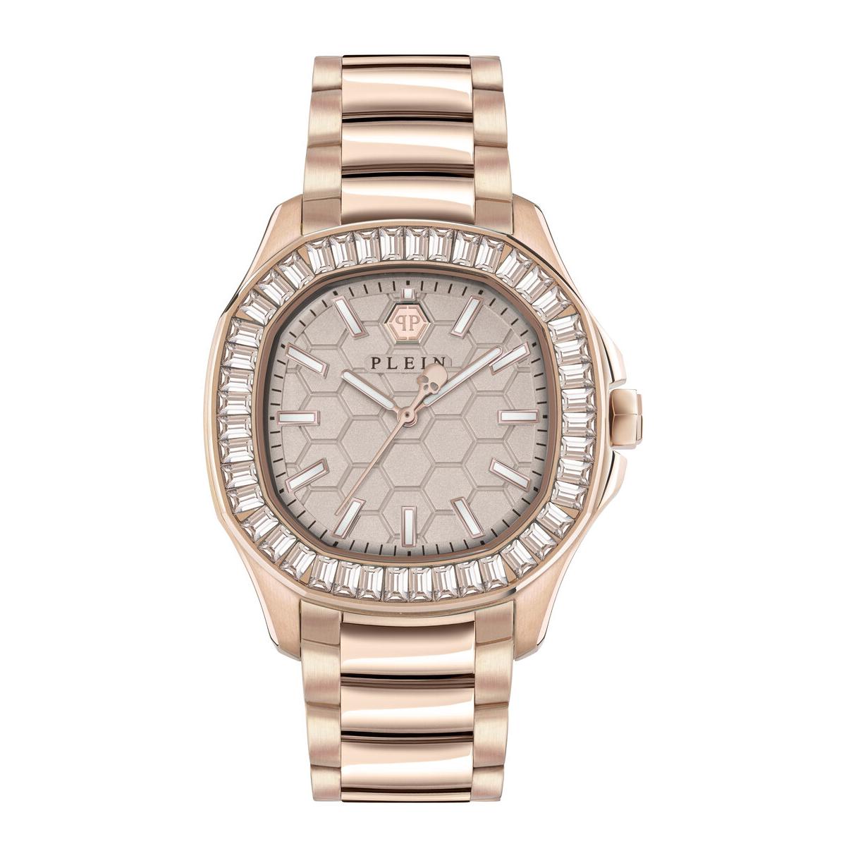 Philipp Plein Reloj Mujer Analogico Cuarzo con Correa de Acero inoxidable PWTAA0723