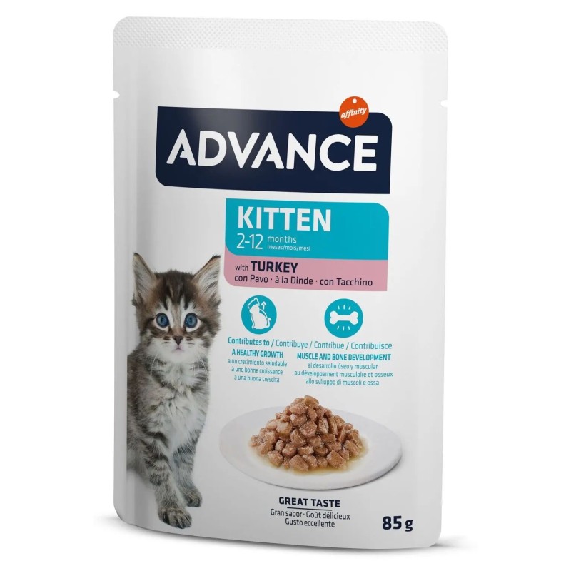 Advance - Bocaditos en Salsa con Pavo 85 grGatitos