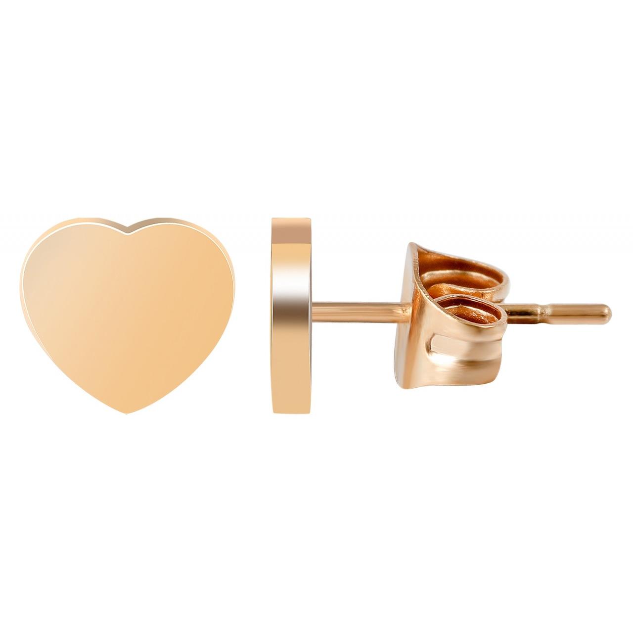 Akzent® Pendientes Coração em Aço Inoxidável 0209