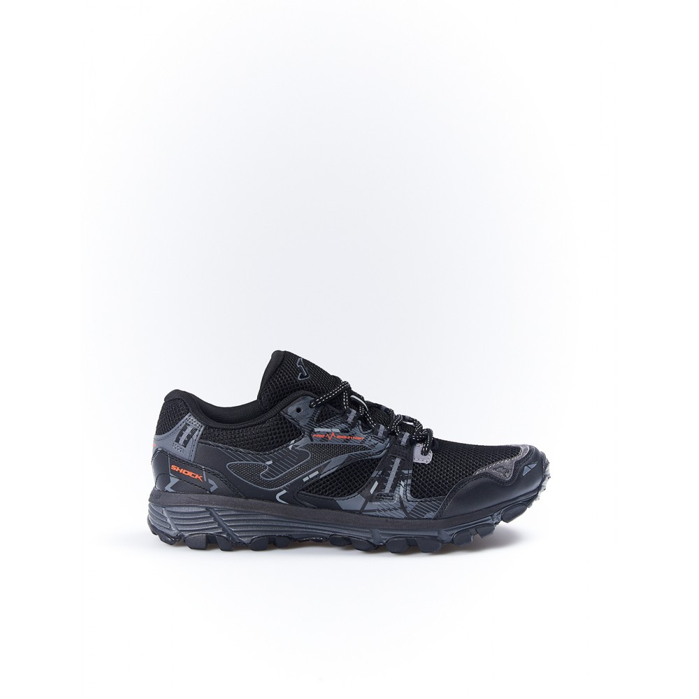 Zapatillas de deporte para hombre Joma Shock Men 2201 Black Orange Fluor