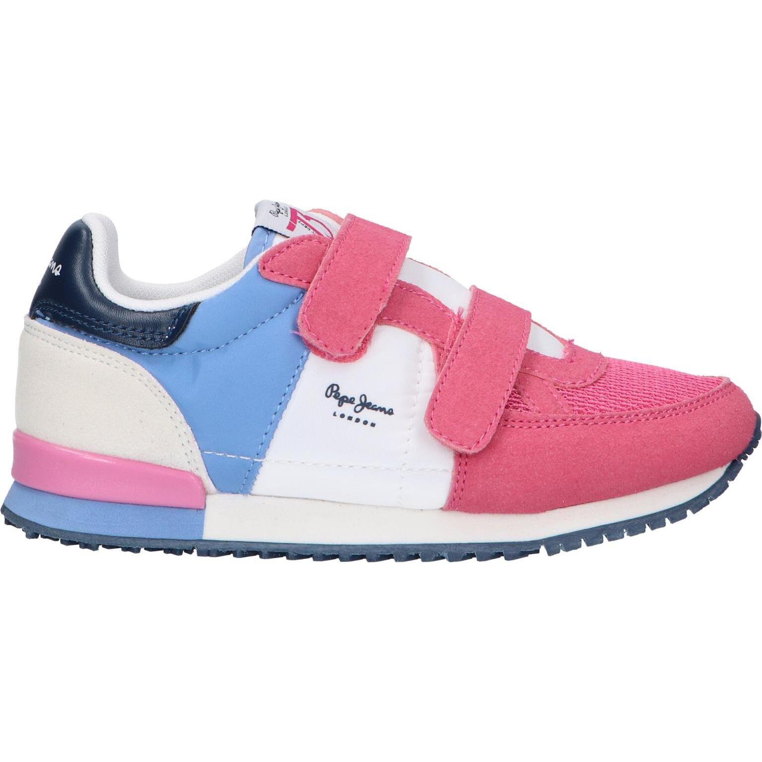 Pepe jeans girls' sneakers pgs30501 sydney 357 fuchsia