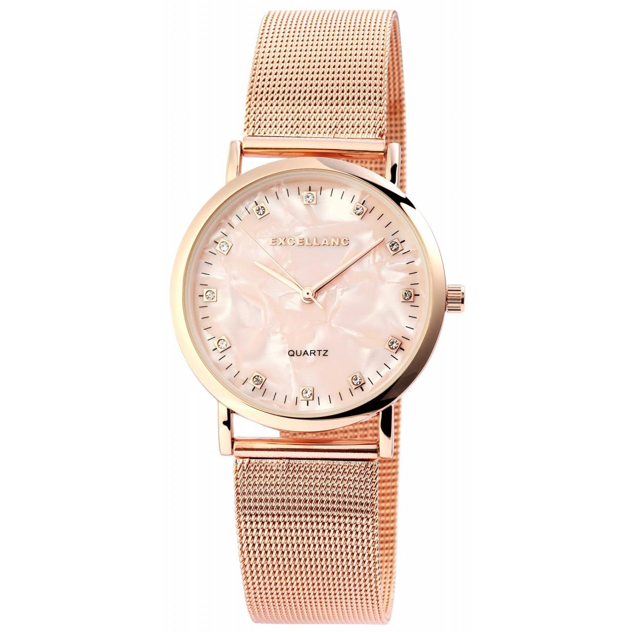 Reloj Excellanc® Mujer com Bracelete em Aço Inoxidável – 0125