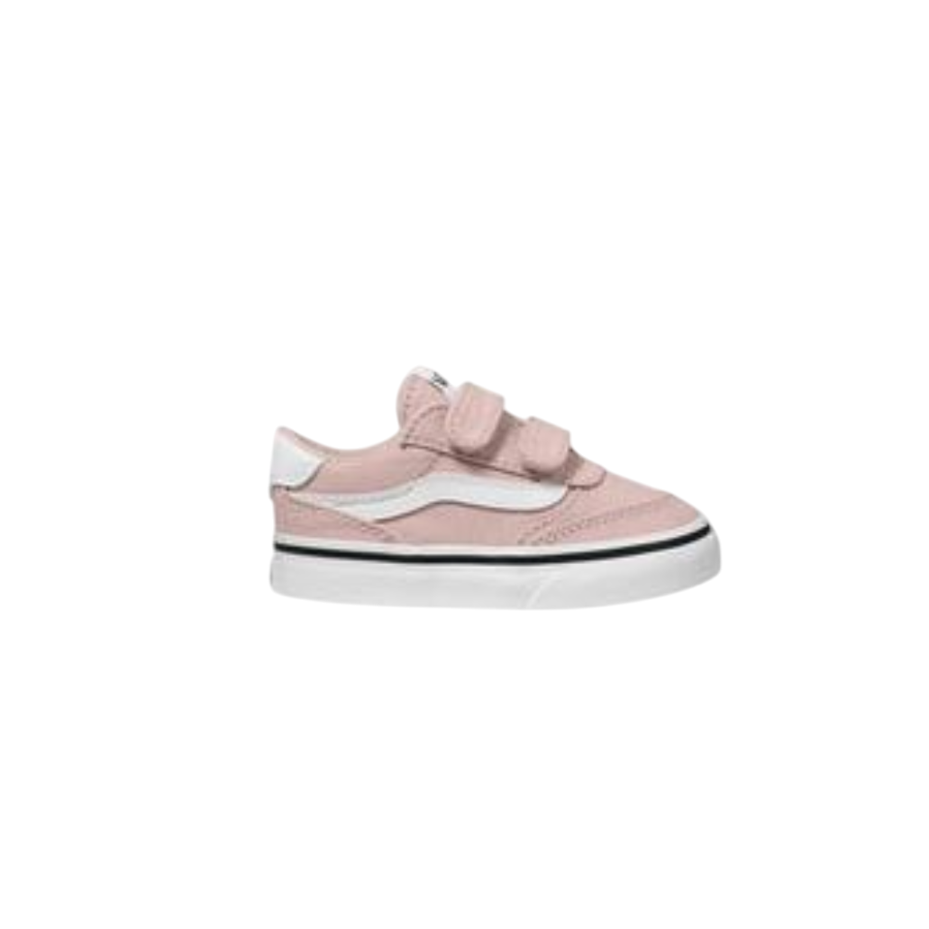 VANS BROOKLYN LS V SUEDE LONA ROSA/BLANCO O3N1 PARA NIÑA