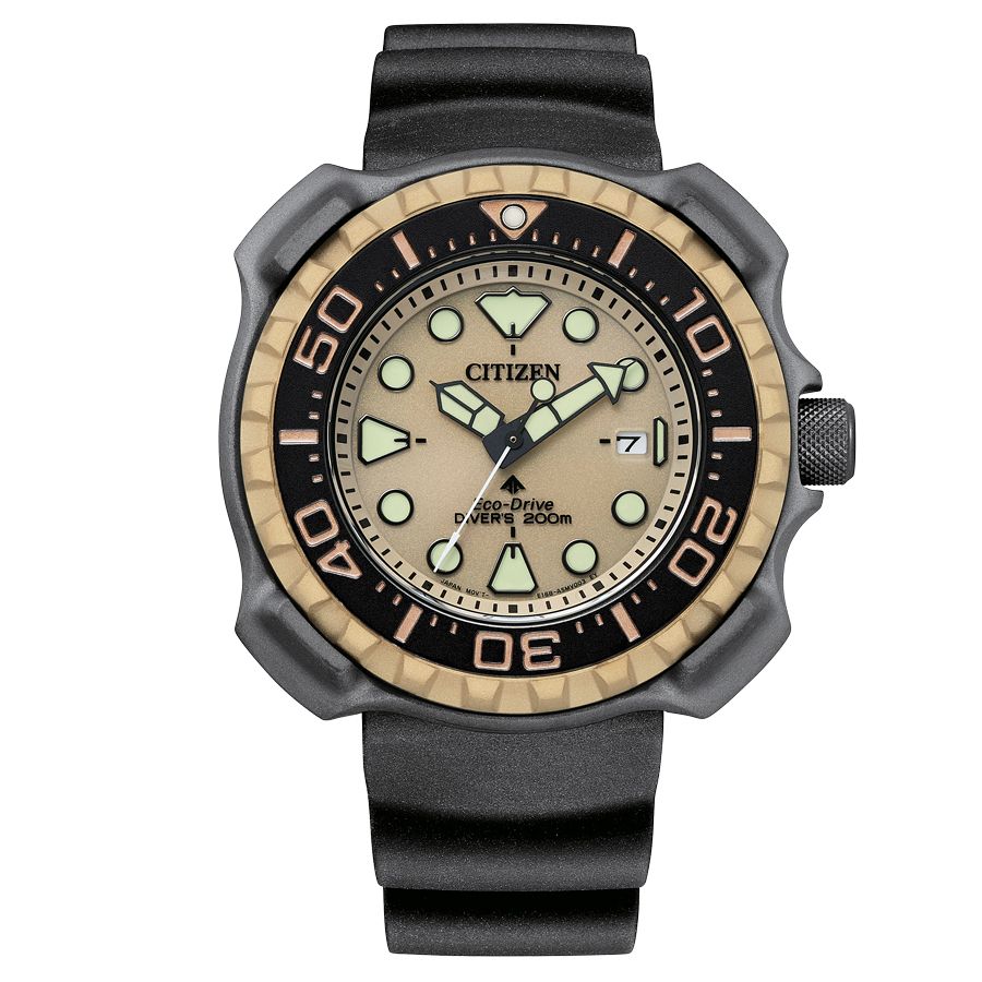 Citizen Reloj Hombre Analogico Solar con Correa de Caucho BN0226-10P