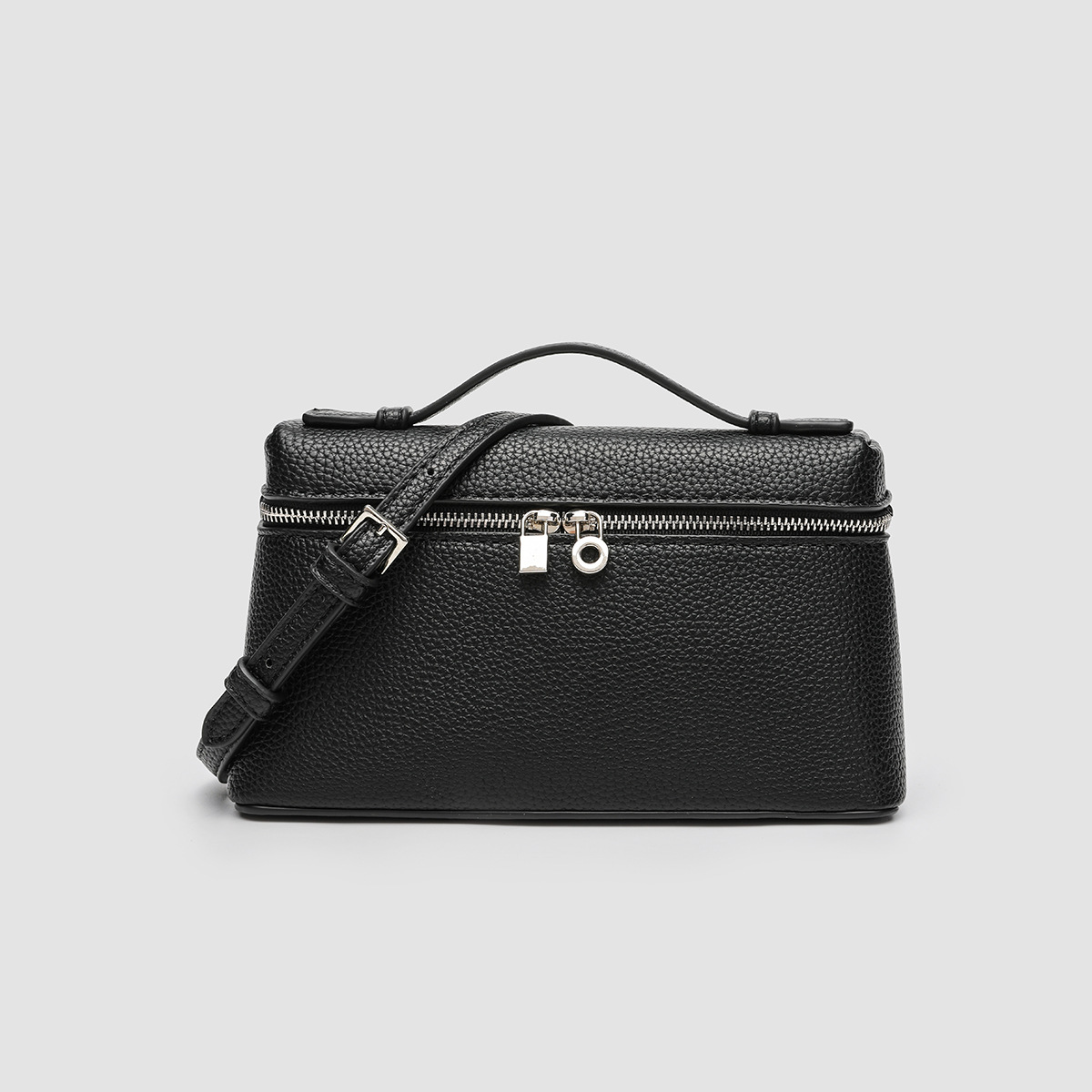 Bolso bandolera para mujer, confeccionado en piel vegana, un bolso pequeño y elegante