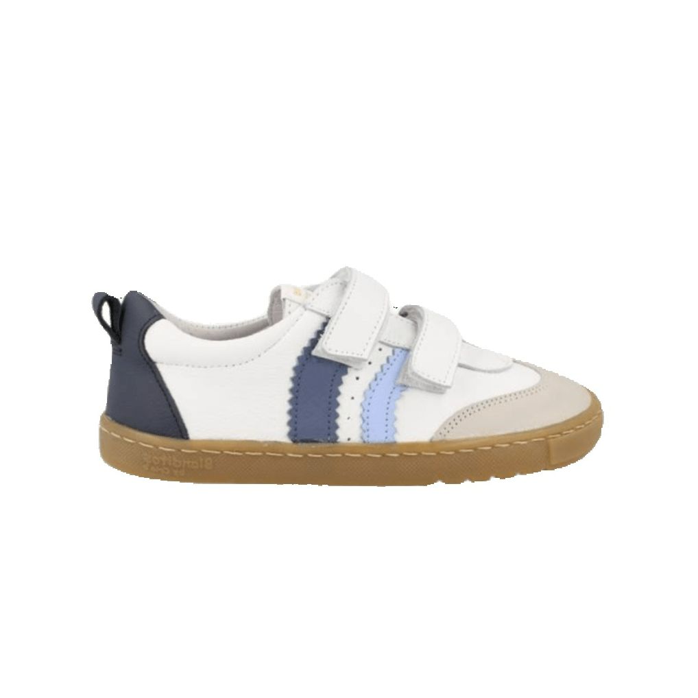 Blanditos by Crio's Delfin - Zapatillas Infantiles para Niño respetuosos barefoot con Suela Fina Flexible y Horma Ancha, Cierre de Doble Velcro, Ideales para Primeros Pasos