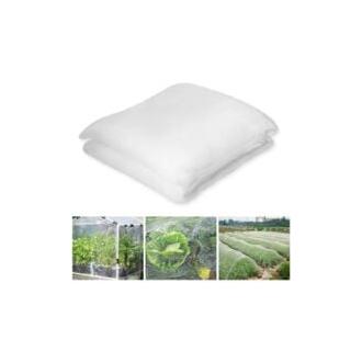 CA Red antiinsectos blanca Sollbry para huerto (3 x 5 m), ideal para proteger plantas, flores, verduras y frutas.