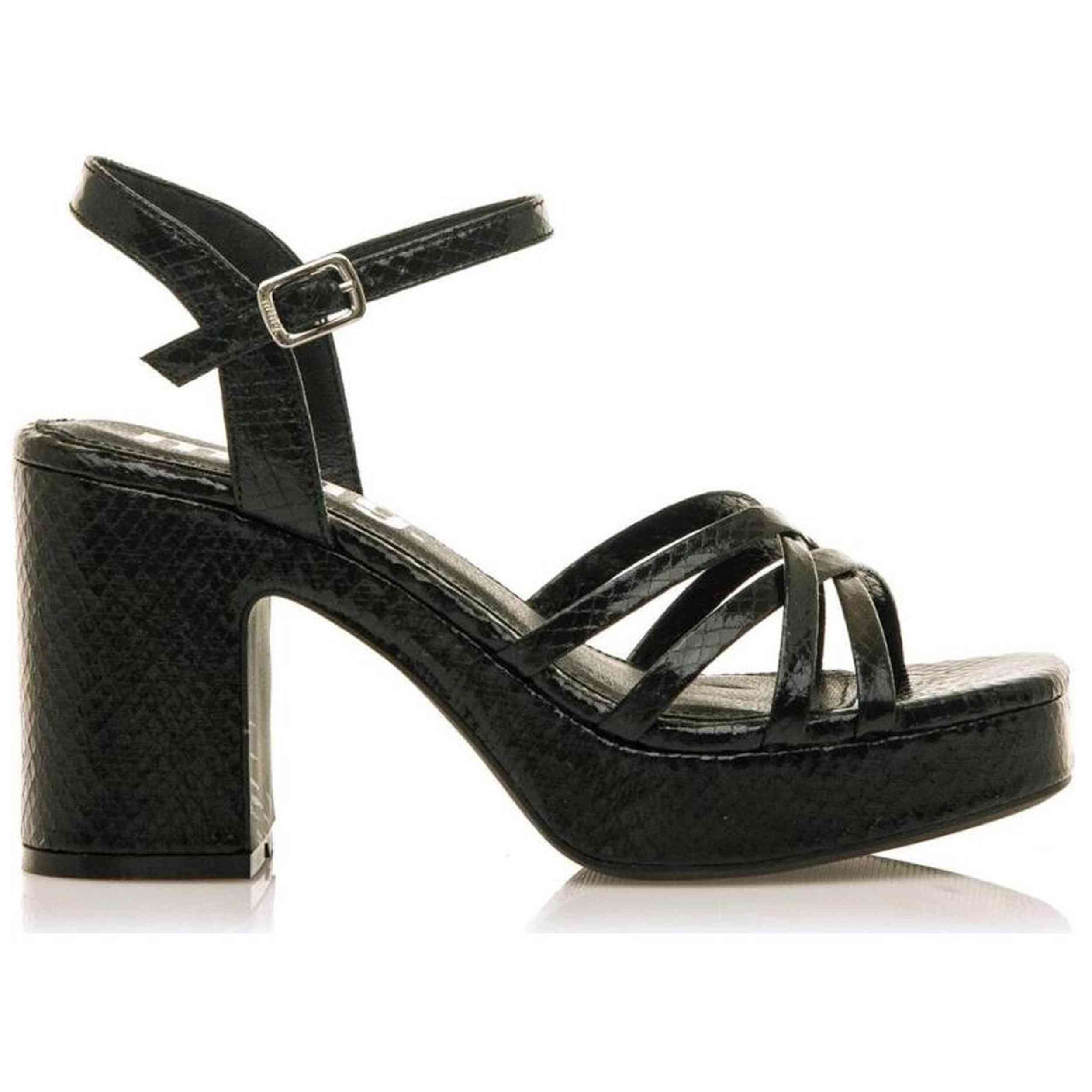 Sandalias De Tacon Mustang modelo 59609-C55994 para Mujer en color Negro