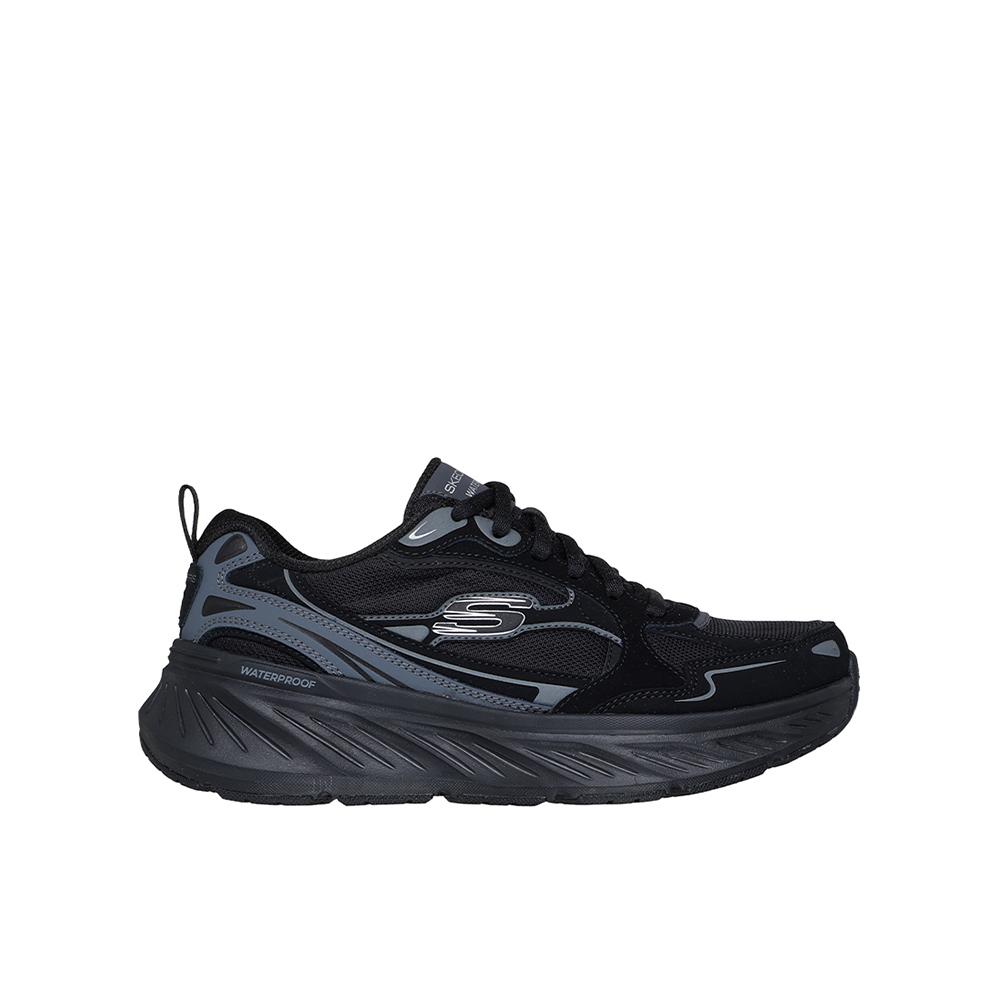 Skechers Edgeride - Misty Skies Zapatillas deportivas para mujer negras en textil y piel 86988
