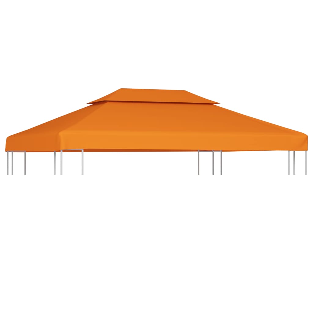 vidaXL Cubierta de Repuesto de Cenador Toldo de Carpa Techo Refugio Jardín Patio 310 g/m² 4x3 m Multicolor