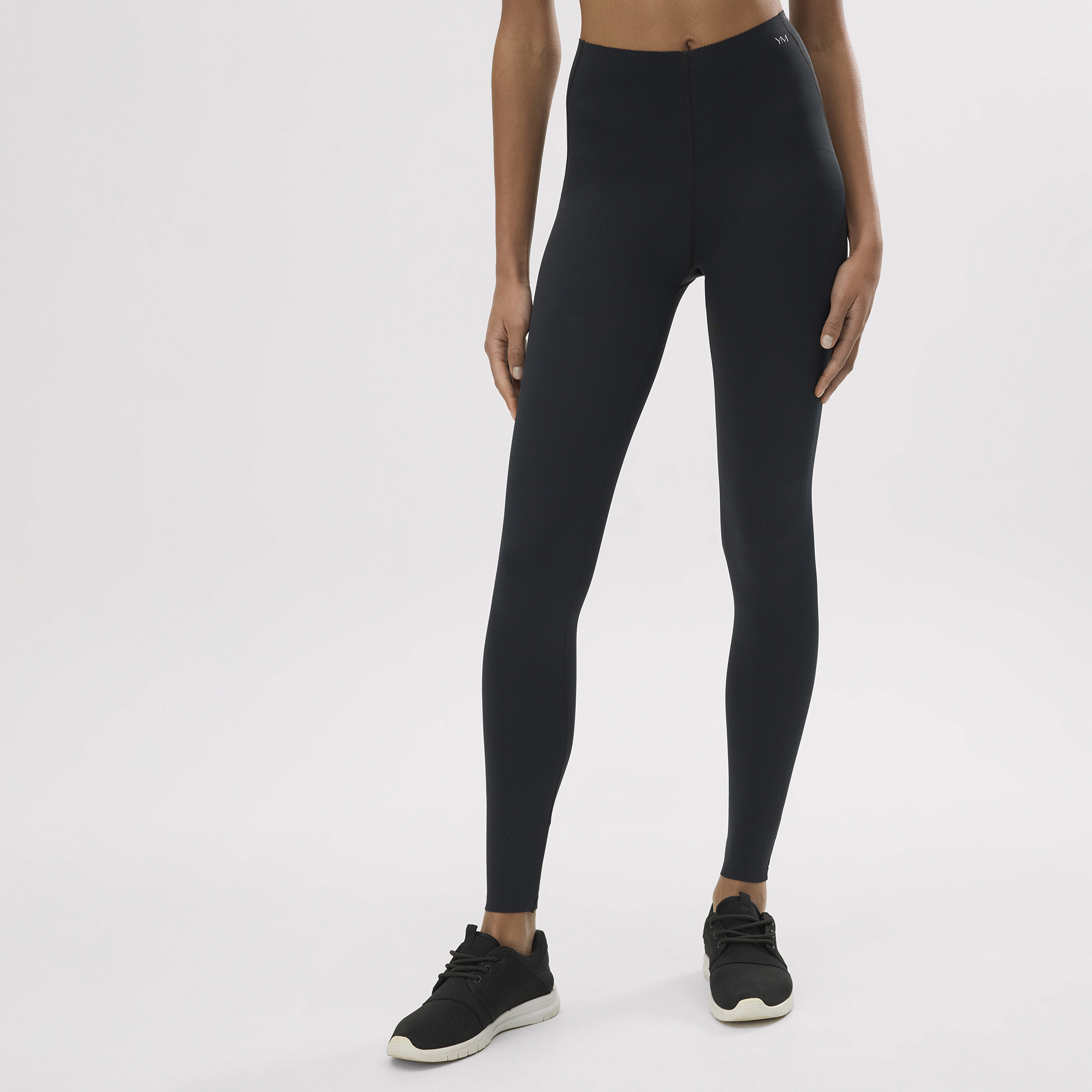 Ysabel Mora - Leggings deportivos compressive largos vientre plano negro